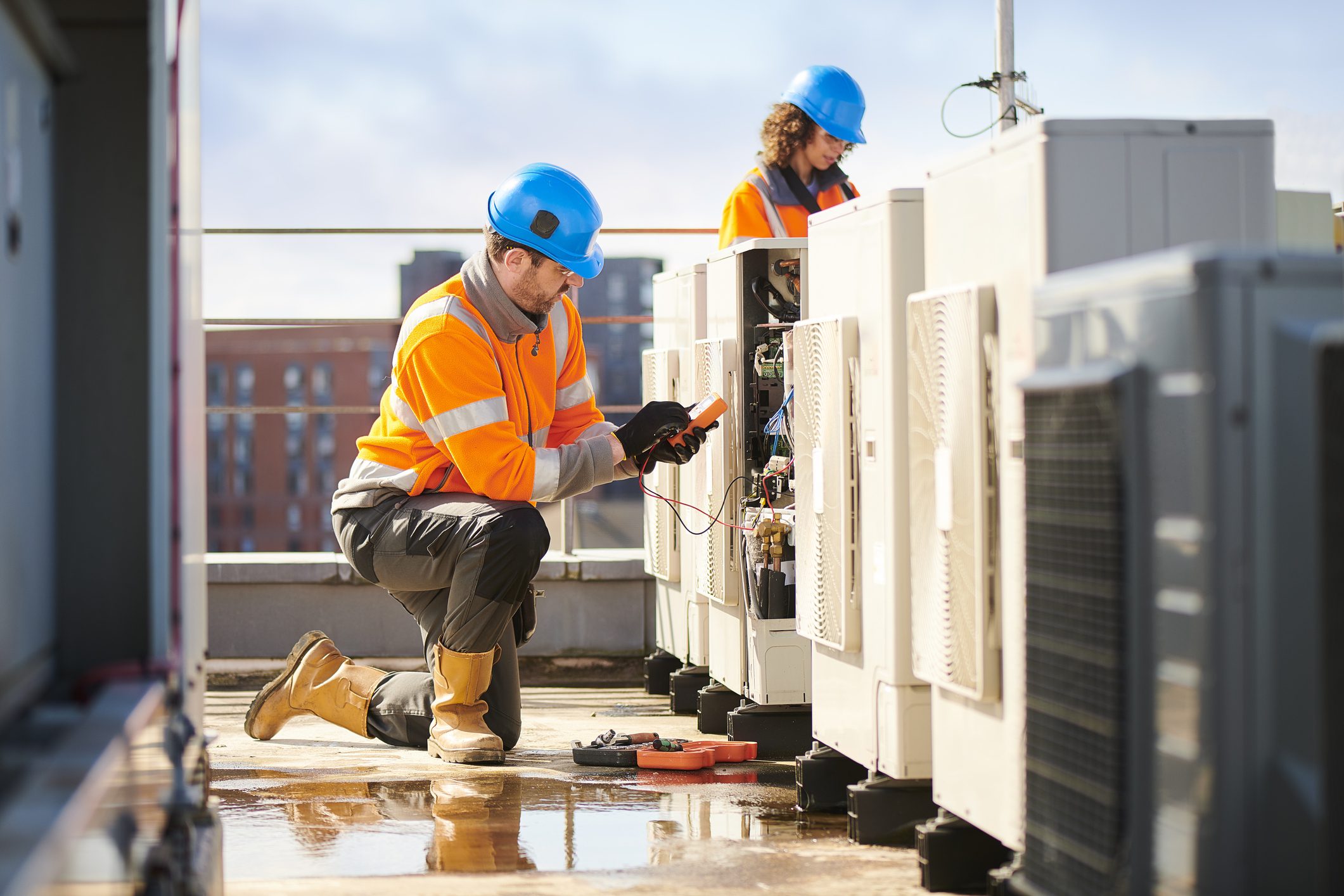 Commercial boiler maintenance