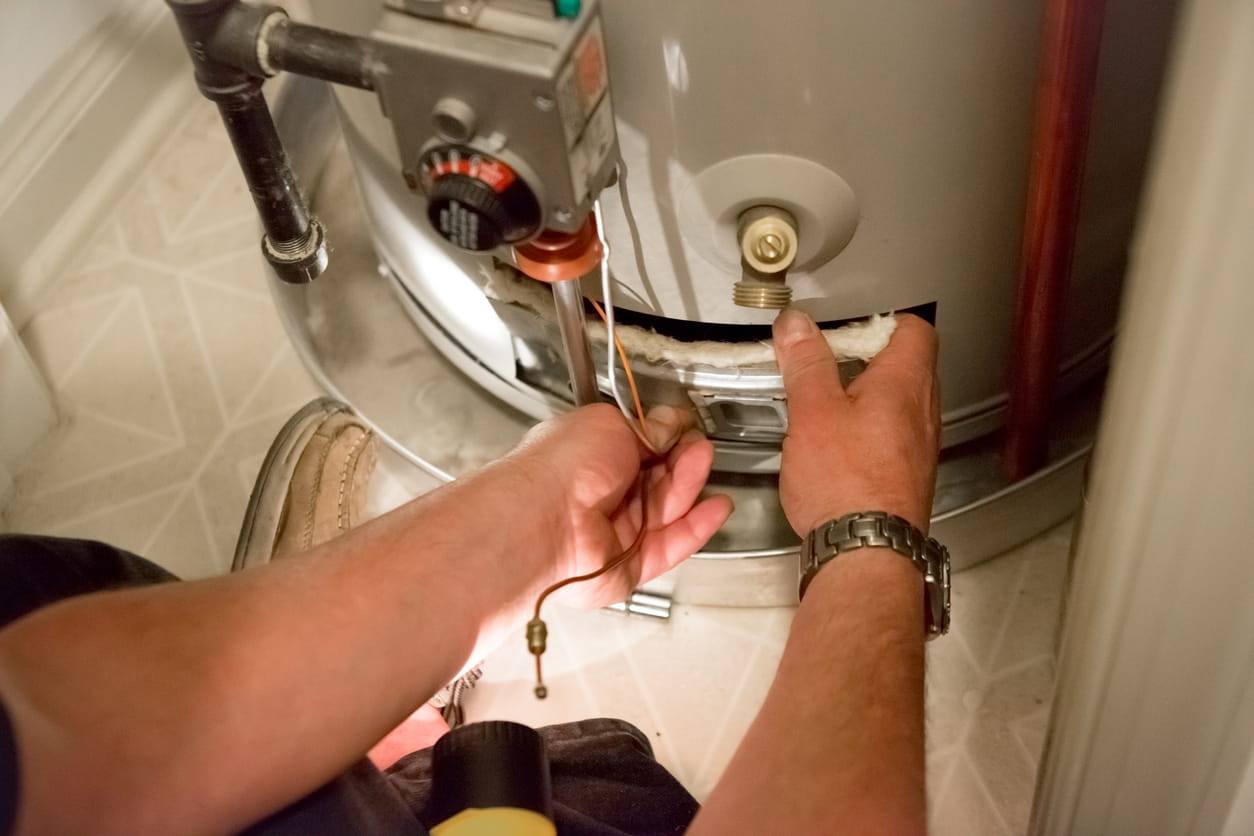 installing hot water cylinder on commercial boiler
