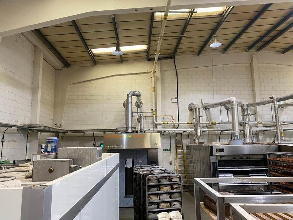 Amber Bakery, Barking, New Commercial Baking Oven Installed onto Existing Gas Service