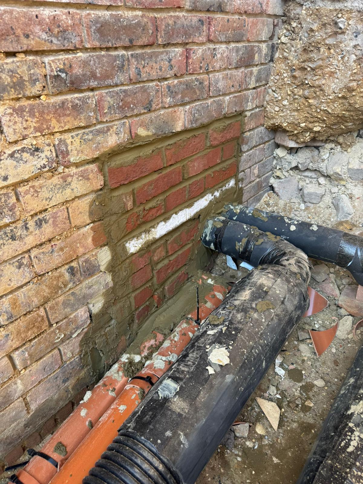 Havering Council, Leaking underground heating and hot water service pipework renewed in an emergency