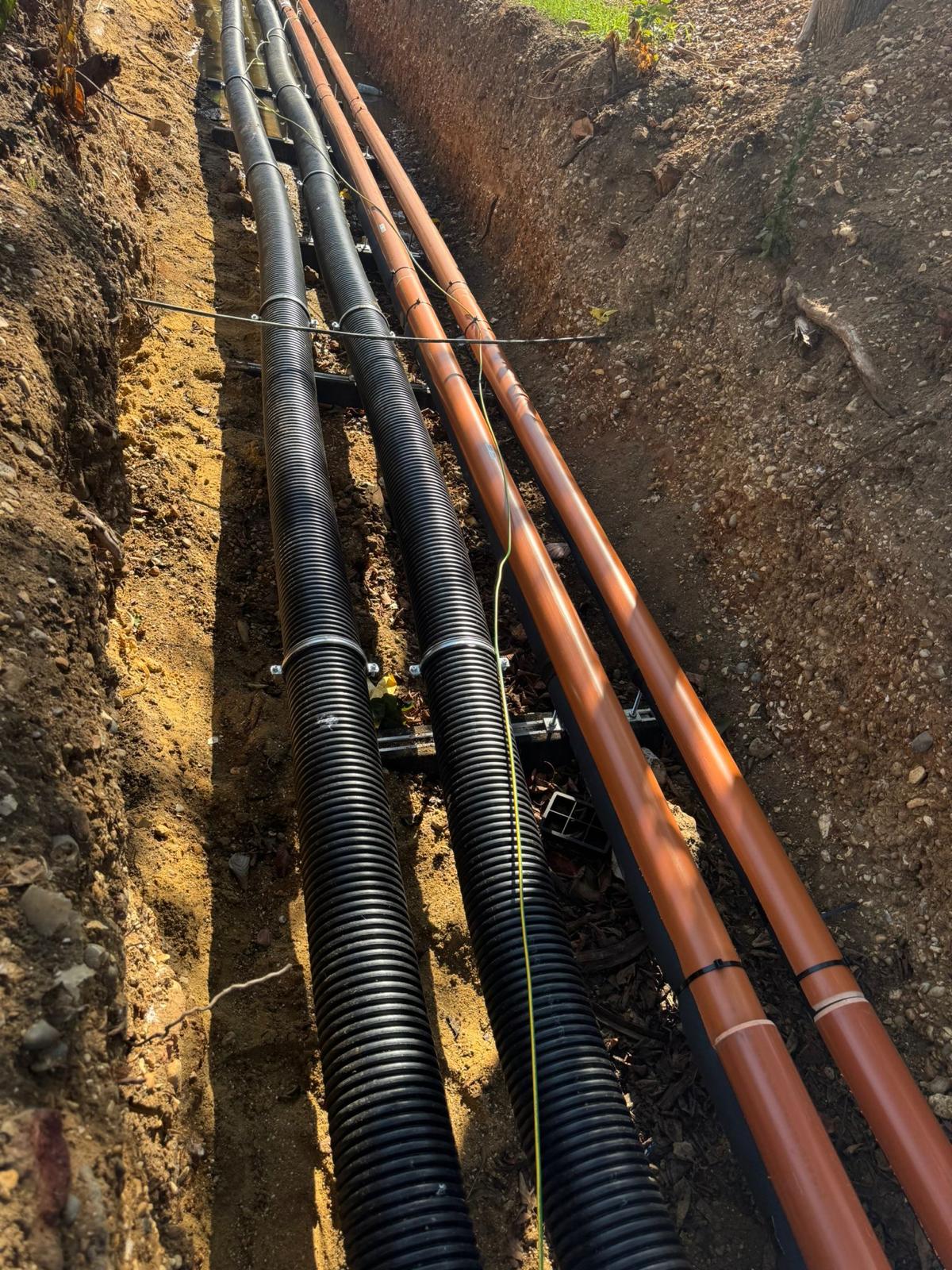 Havering Council, Leaking underground heating and hot water service pipework renewed in an emergency