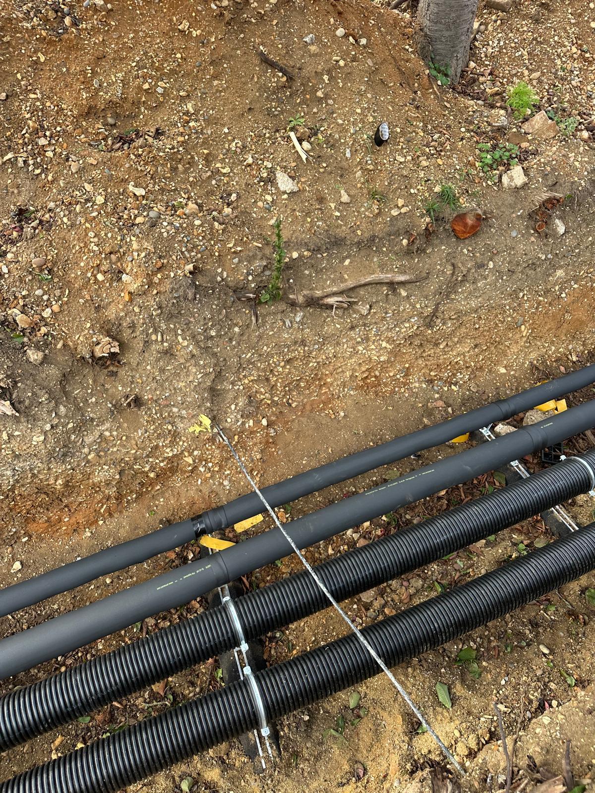 Havering Council, Leaking underground heating and hot water service pipework renewed in an emergency