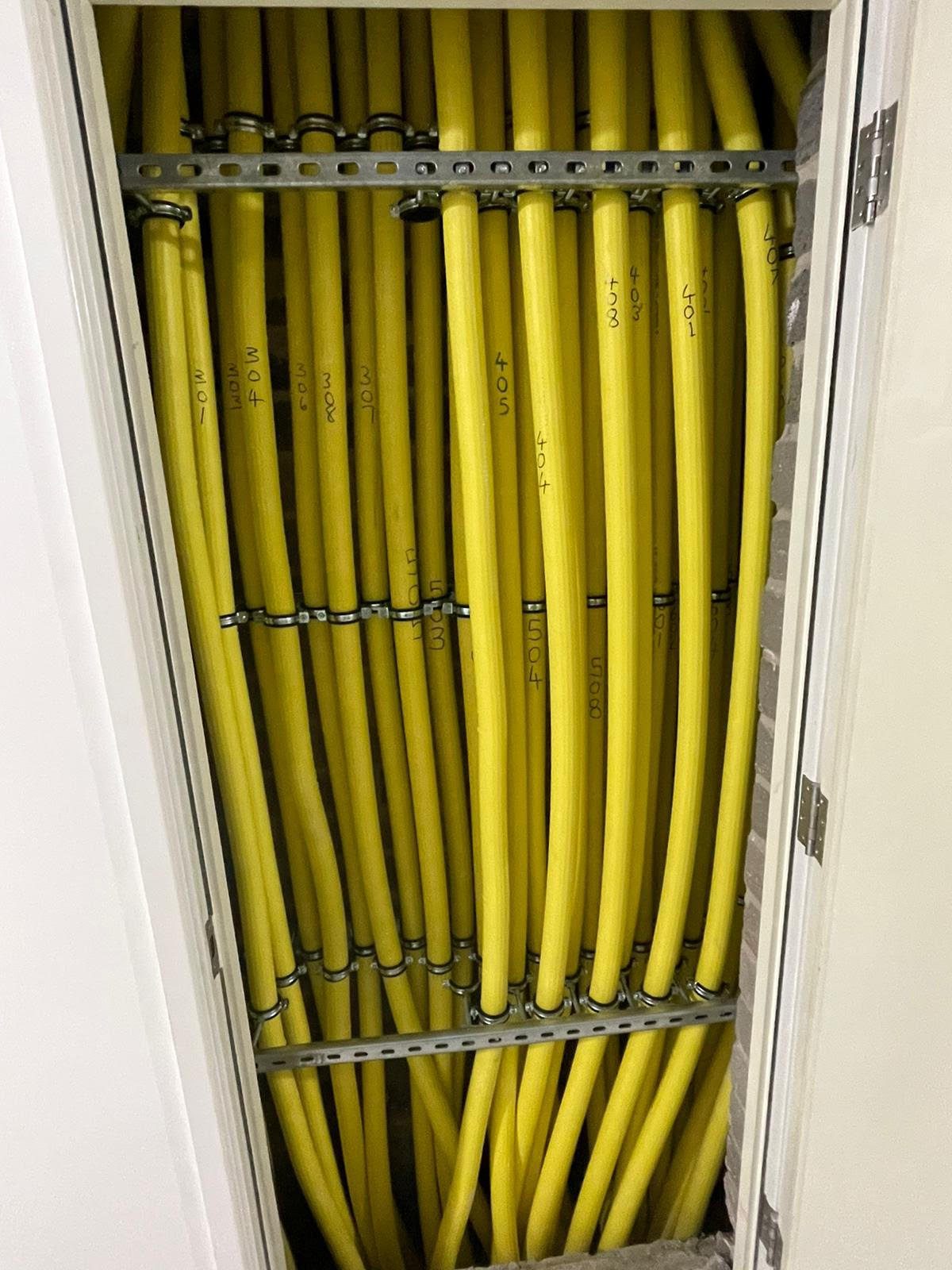 Milo and Diagoras Houses, Bow, East London. 66 New Gas Mains Replaced