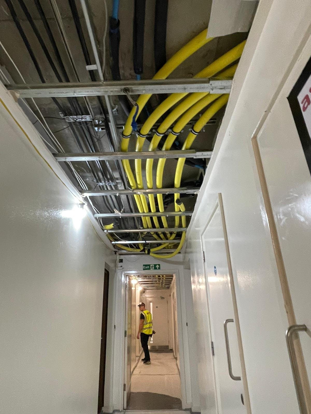 Milo and Diagoras Houses, Bow, East London. 66 New Gas Mains Replaced