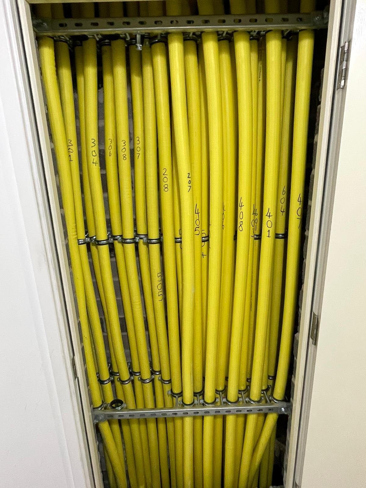 Milo and Diagoras Houses, Bow, East London. 66 New Gas Mains Replaced